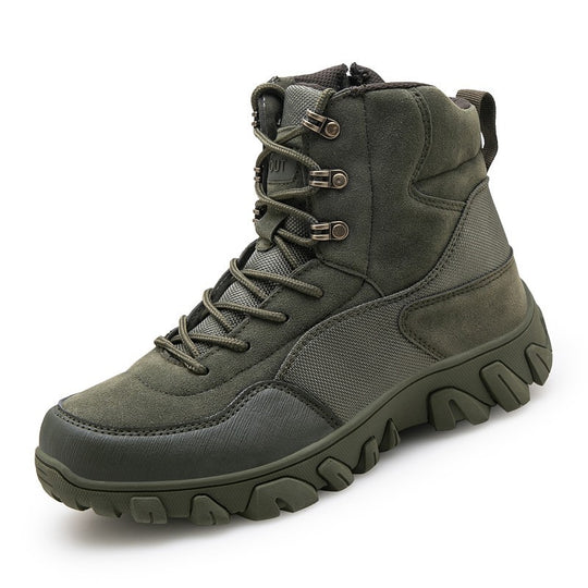 Herren taktische Wanderstiefel mit rutschfester Sohle und wasserabweisendem Obermaterial EB