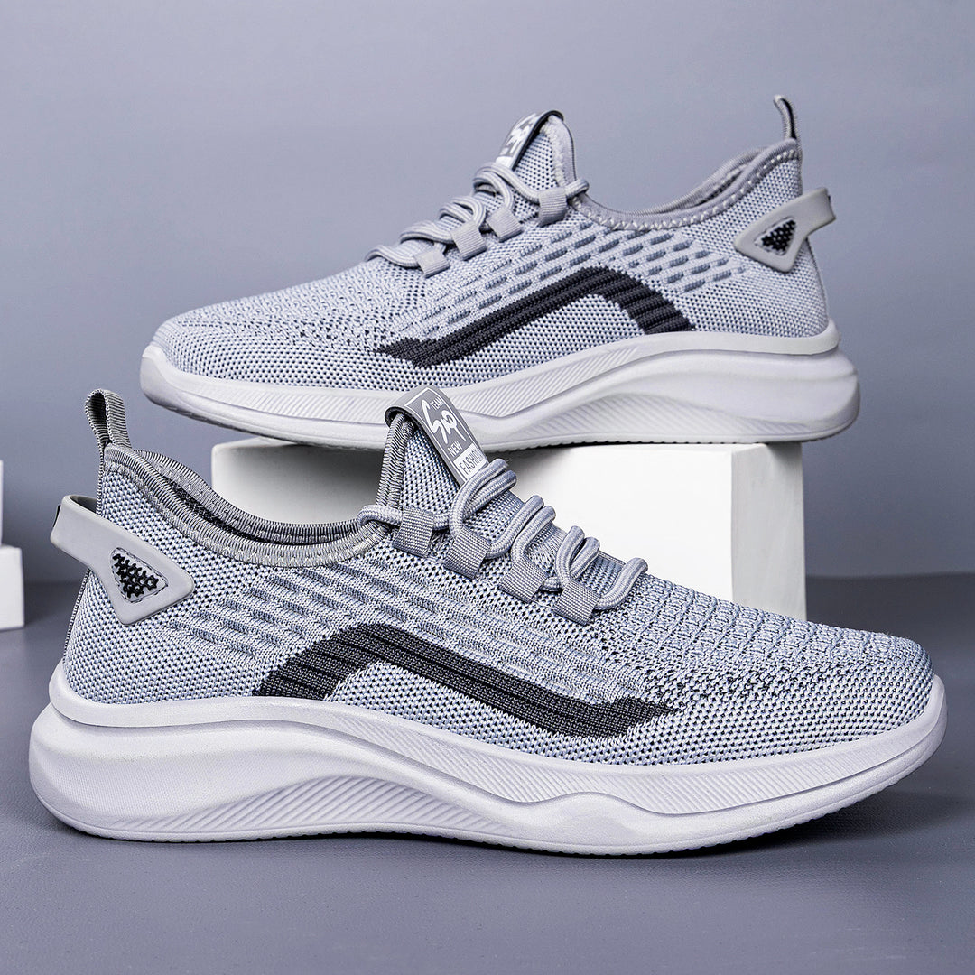 Damen Atmungsaktive Strick-Sneaker mit flexiblem Sohlen-Design EB