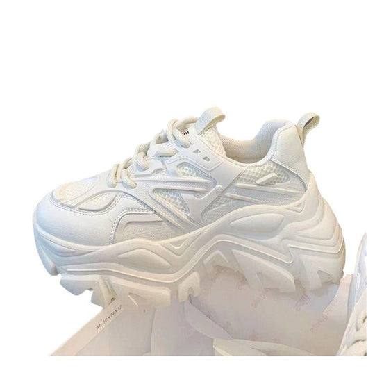 Damen Chunky Sneaker mit atmungsaktiven Mesh-Einsätzen und robustem Profil EB