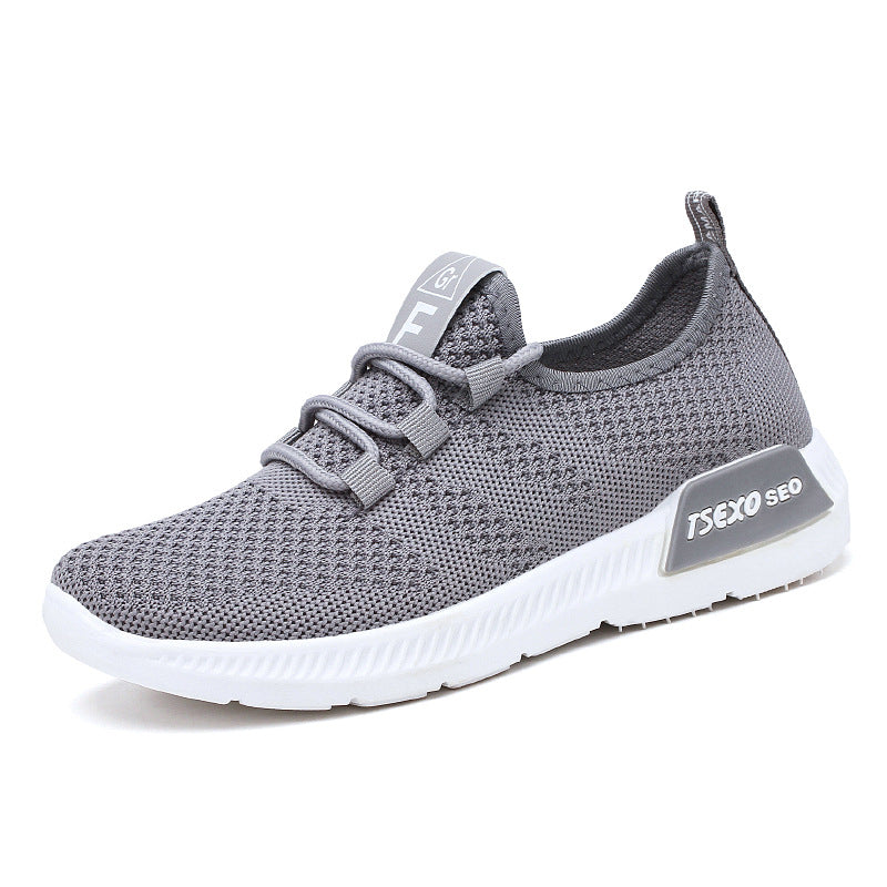 Damen Leichte und atmungsaktive Sneaker mit flexiblem Mesh-Obermaterial EB