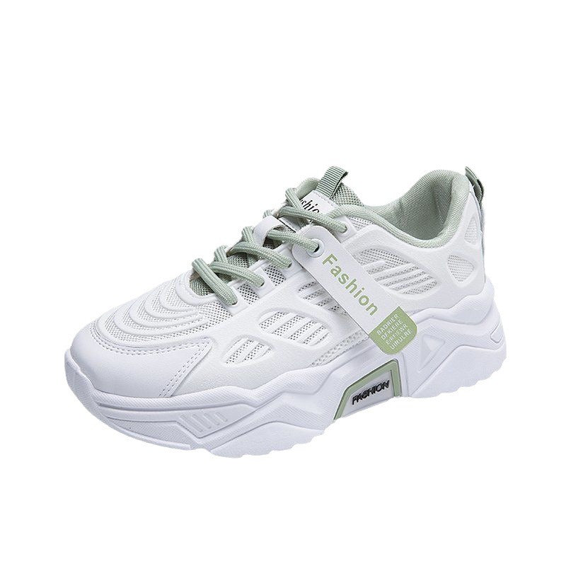 Damen Sneakers mit atmungsaktiver Mesh-Oberfläche und reflektierenden Akzenten EB