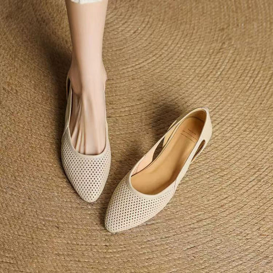 Damen Komfortable Pumps mit atmungsaktivem Design EB