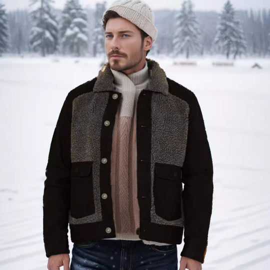 Herren Flanell-Jacke mit gewobenem Innenfutter EB