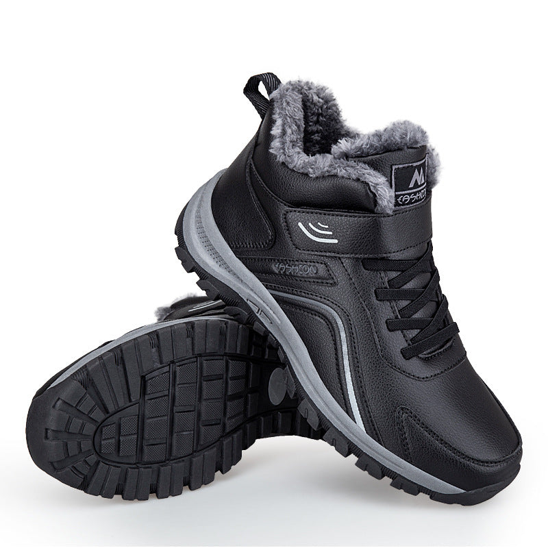Damen warme Winterboots mit isolierender Fütterung und rutschfester Sohle EB