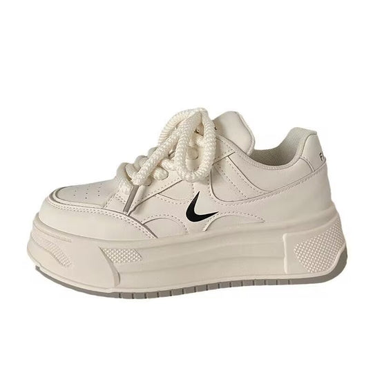 Damen Trendige Plateau Sneakers mit komfortabler Dämpfung EB