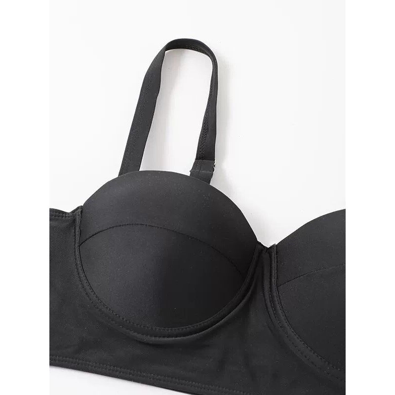 Damen Bikini-Set mit gepolstertem Oberteil und modischen floralem Slip EB
