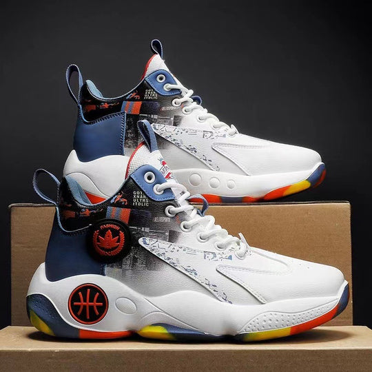 Damen Hochwertige Basketball-Sneaker mit atmungsaktivem Obermaterial und dämpfendem Fußbett EB