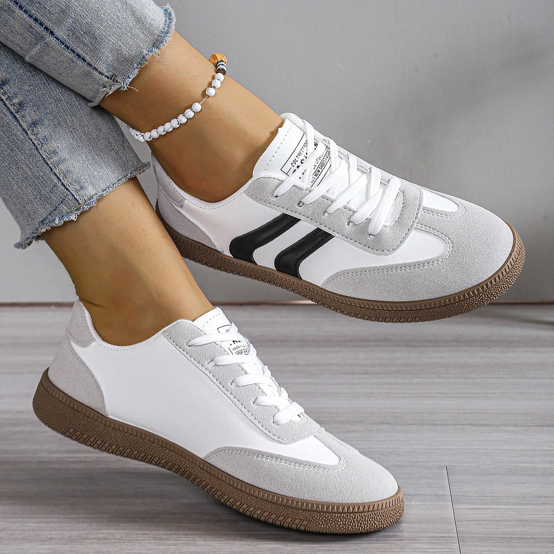 Damen Sportliche Sneaker mit atmungsaktiver Obermaterialkombination EB