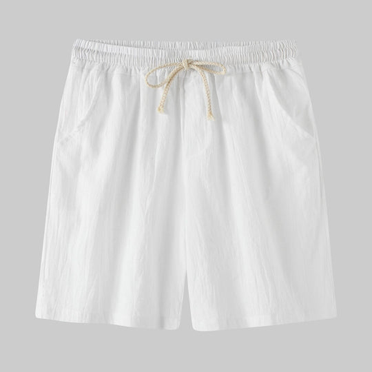 Herren Bermuda-Shorts mit elastischem Bund und seitlichen Taschen EB