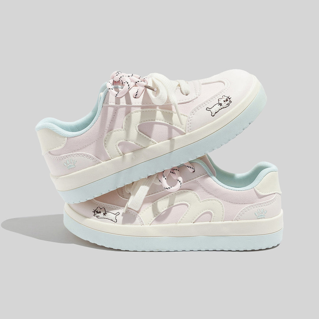 Damen Sneaker mit verspieltem Tiermotiv von EB