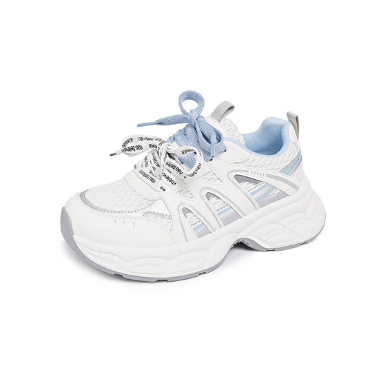 Damen Komfortable Lauf-Sneaker mit atmungsaktiver Netz-Oberfläche und dämpfender Sohle EB