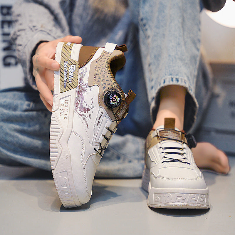 Damen Modische Sneakers mit innovativem Schnellschnürsystem und dämpfender Sohle EB