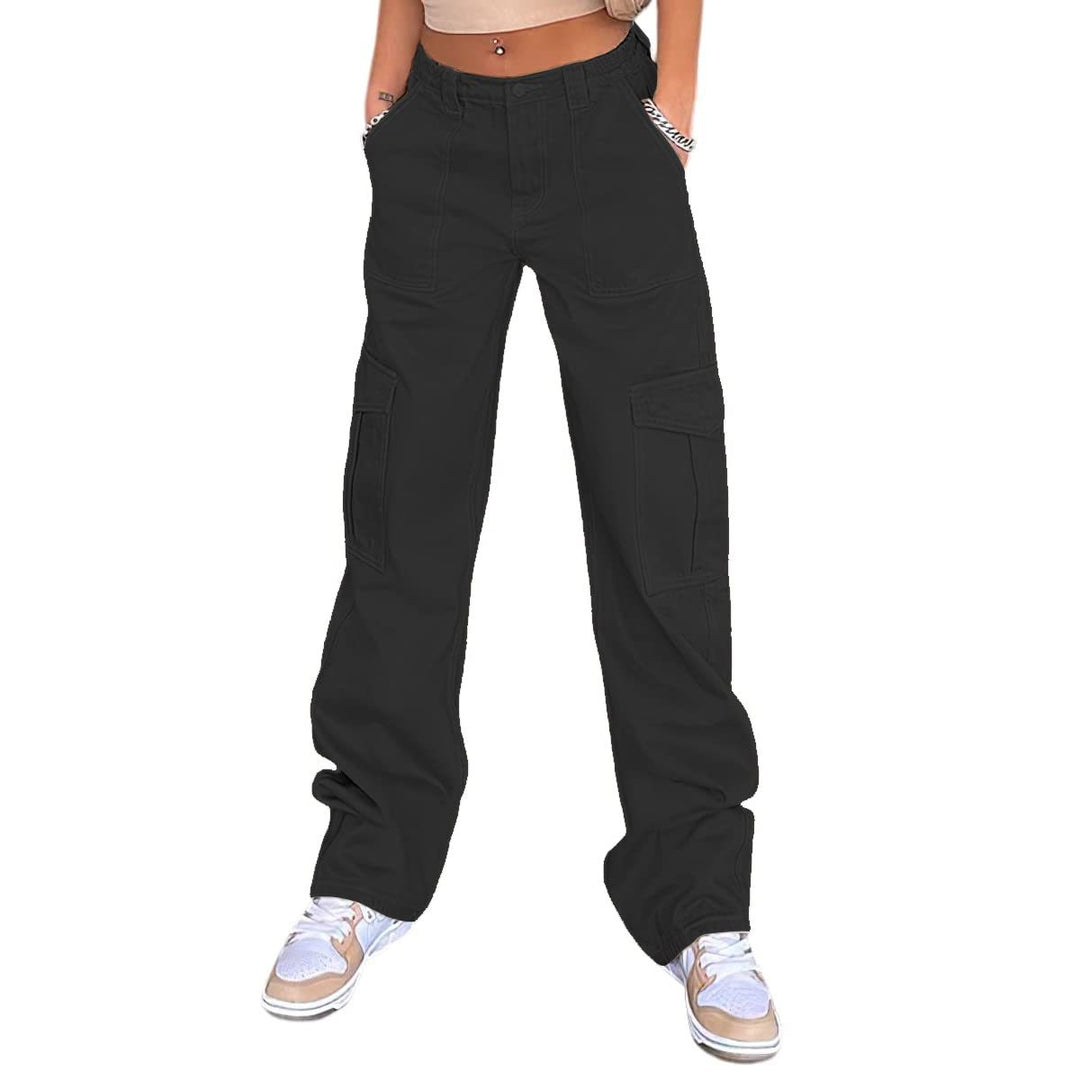 Damen Cargo-Hose mit lässigem Schnitt und praktischen Seitentaschen EB