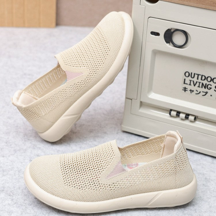 Damen Atmungsaktive Freizeit-Schuhe mit elastischem Einstieg EB
