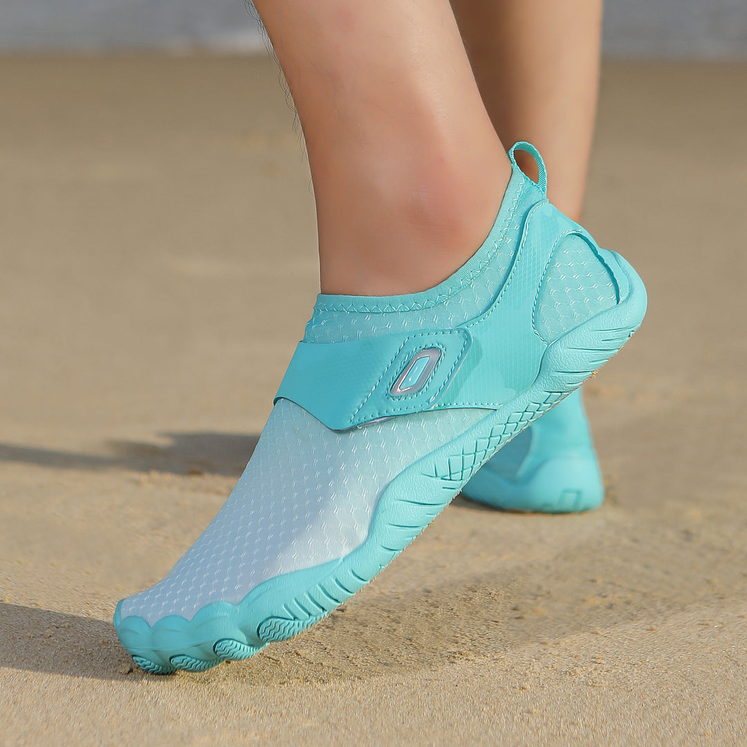Damen Leichtgewicht Schwimmschuhe mit rutschfester Sohle und flexiblem Design EB