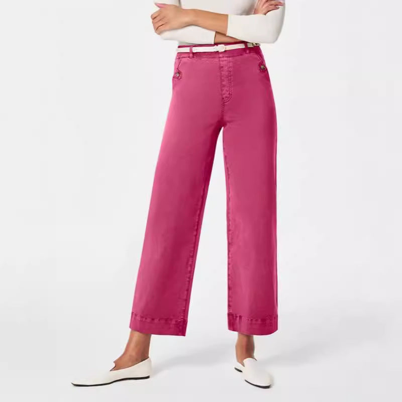 Damen weite Baumwollhose EB