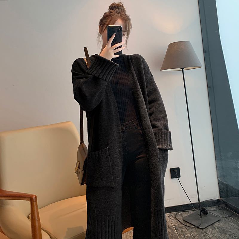 Damen Langstrickjacke EB