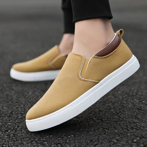 Damen Slip-On Sneakers mit flexiblem Obermaterial und rutschfester Sohle EB