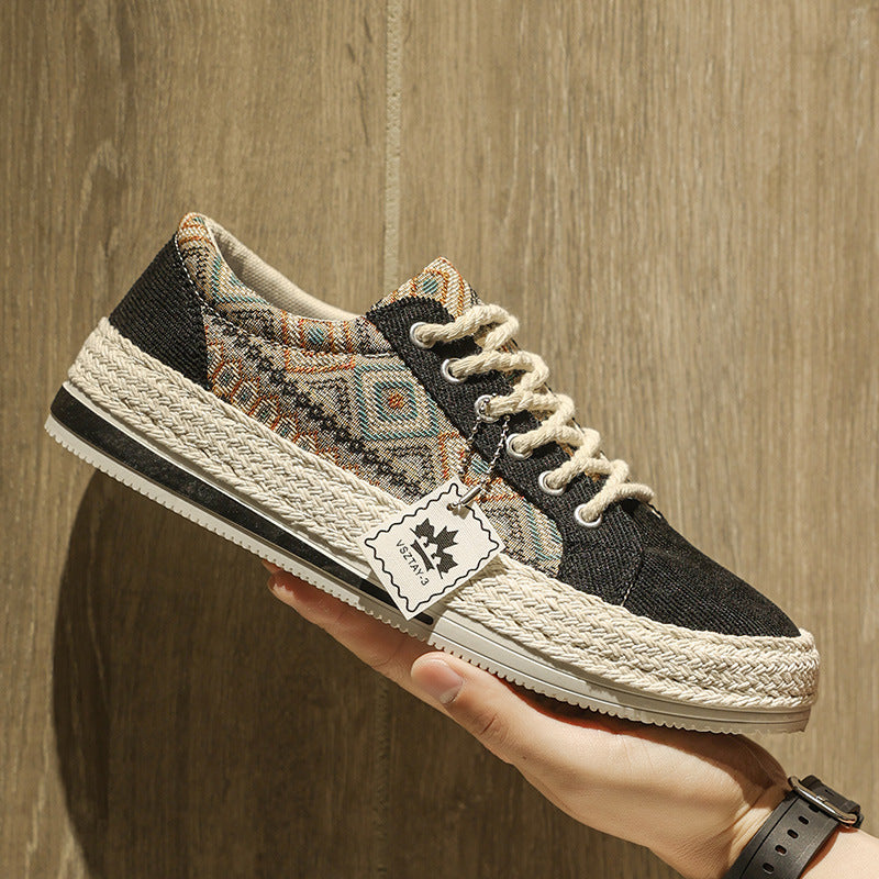 Damen modische Sneakers mit Riemensohle von EB