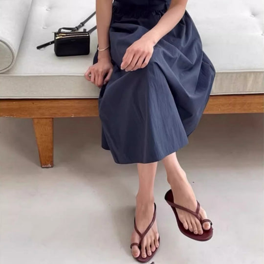 Damen Zehentrenner Sandalen EB