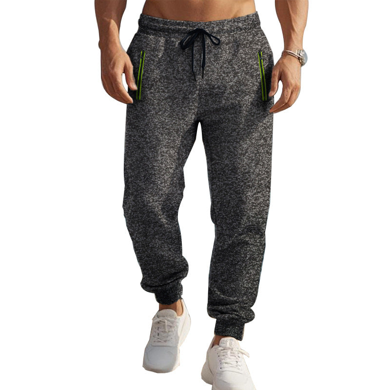 Herren Sportliche Jogginghose mit seitlichen Reißverschlusstaschen EB