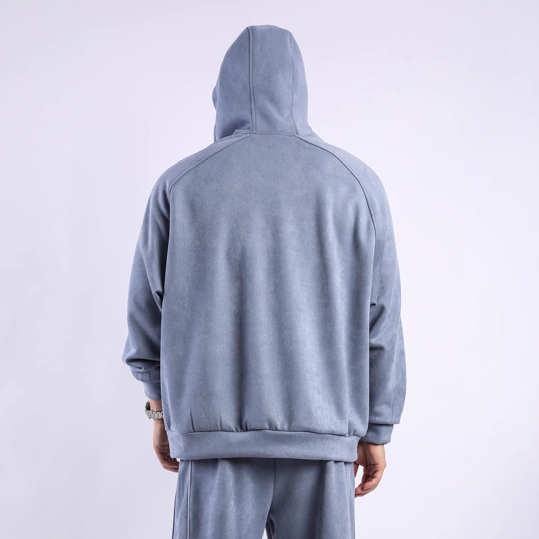 Damen Fleece-Hoodie mit praktischer Reißverschlussfront und komfortablem Schnitt EB