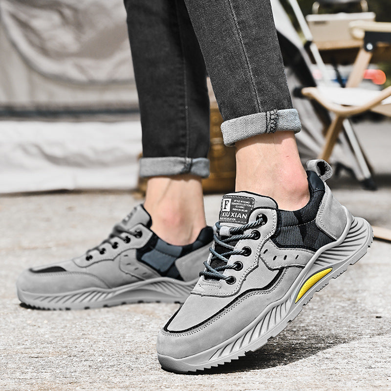 Damen Sportliche Sneaker mit strapazierfähigem Obermaterial und robustem Profil EB