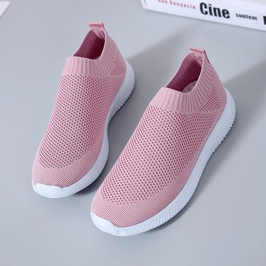 Damen Leichte und atmungsaktive Slip-On Sneakers R&B