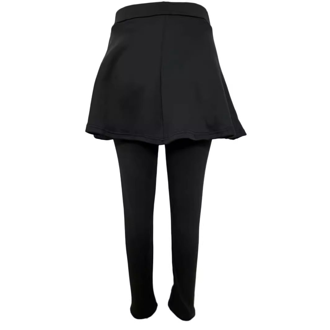 Damen Figurbetonte Leggings mit hohem Bund EB