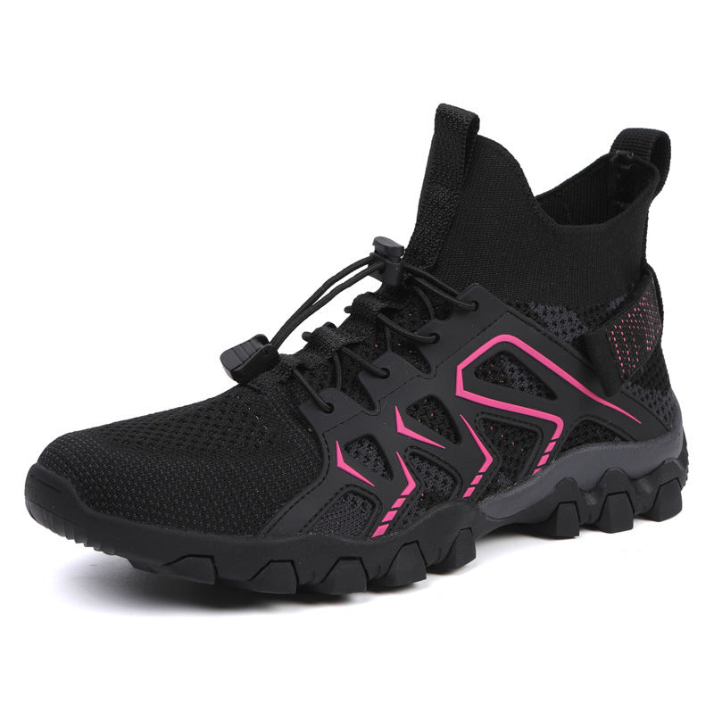 Damen Trailrunning-Schuhe mit atmungsaktivem Obermaterial und rutschfester Sohle EB