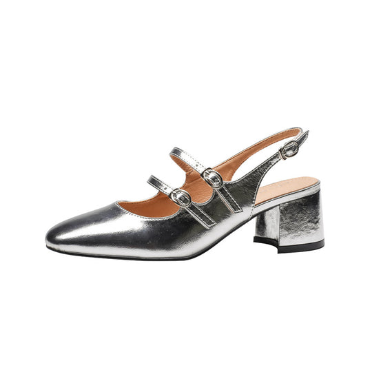 Damen elegante Slingback-Pumps EB