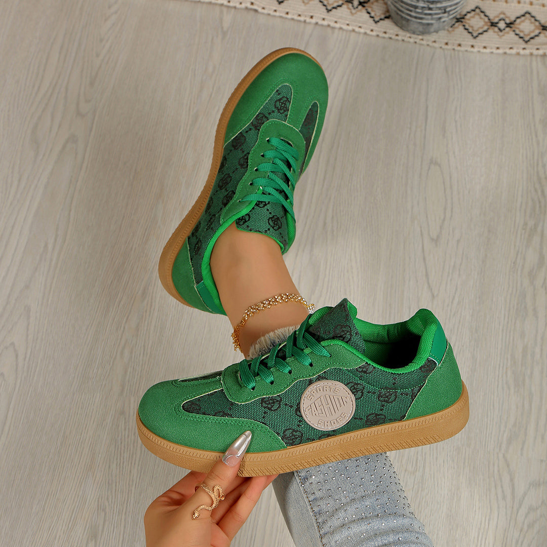 Damen Sneakers mit schickem Logo und farbenfrohem Design EB