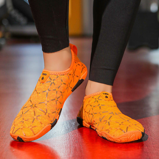 Damen Rutschfeste Aqua-Schuhe mit atmungsaktivem Obermaterial und flexibler Sohle EB