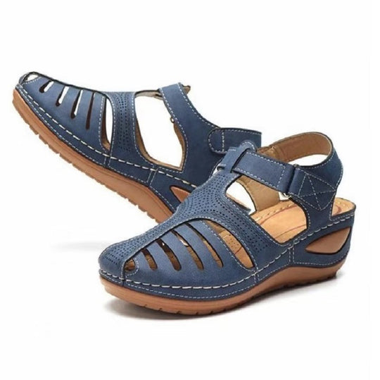Damen Sandalen mit verstellbarem Riemendesign und atmungsaktivem Obermaterial EB