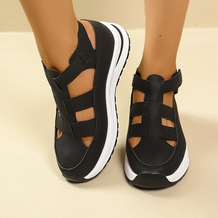 Damen freizeitorientierte Sneakers mit komfortabler Oberflächenstruktur und flexiblem Sohlendesign EB