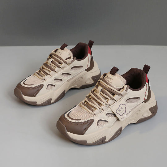 Damen sportliche Sneakers mit atmungsaktivem Obermaterial und dämpfender Sohle EB