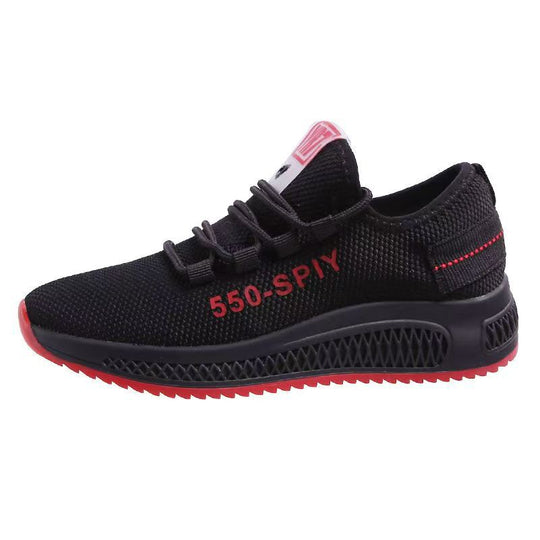 Damen Sportliche und atmungsaktive Sneakers mit rutschfester Sohle EB