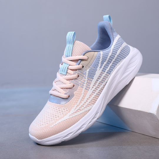 Damen Sportliche Freizeitschuhe mit atmungsaktiver Oberflächenstruktur und weicher Dämpfung EB