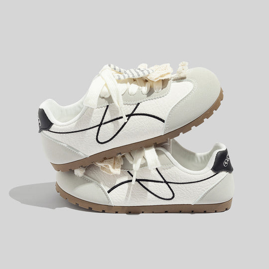 Damen Sneakers mit verspielt kreativem Hasenmotiv und bequemer Sohle EB