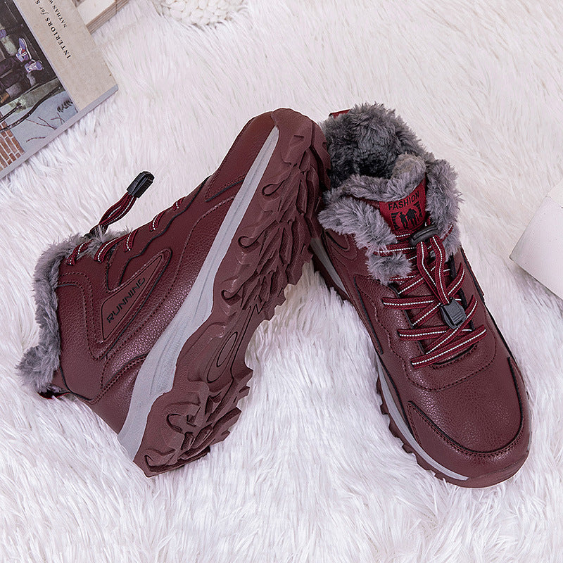 Damen Winterstiefel mit isolierender Fütterung und rutschfester Sohle EB 1770349602