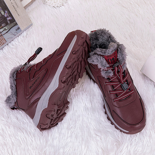Damen Winterstiefel mit isolierender Fütterung und rutschfester Sohle EB 1770349602
