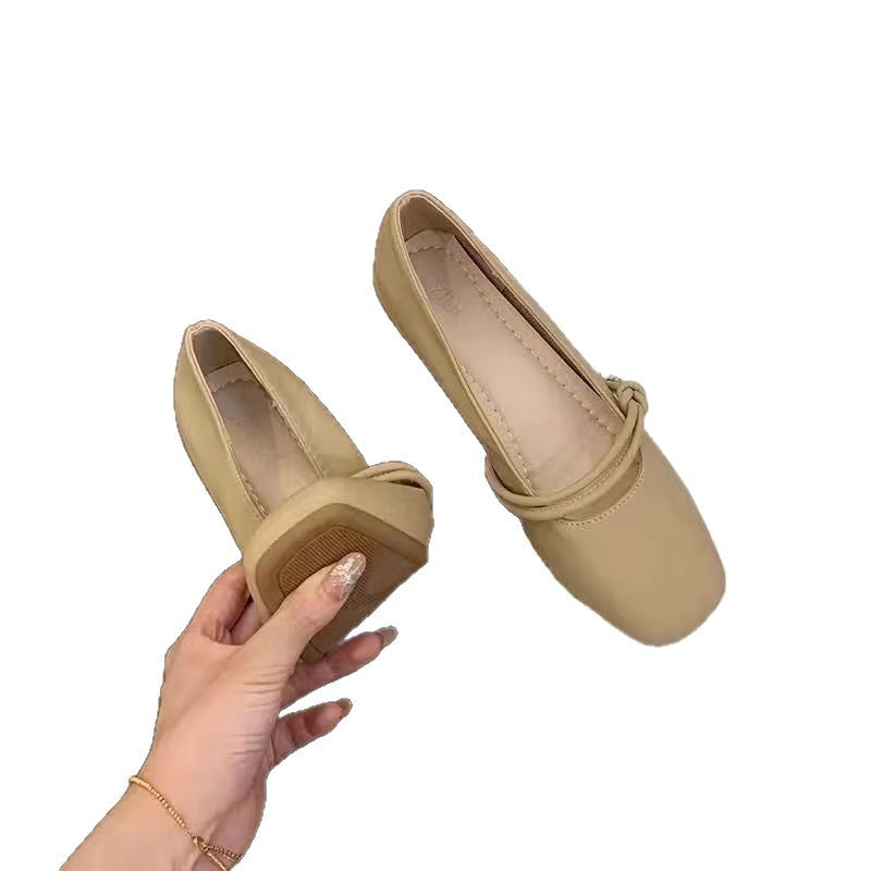 Damen Ballerinas mit elegantem Knoten und komfortablem Fußbett EB