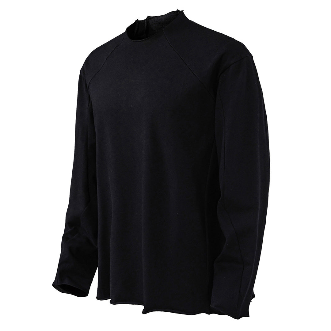 Herren lässiges Langarmshirt mit modernem Schnitt und atmungsaktiver Baumwollqualität EB
