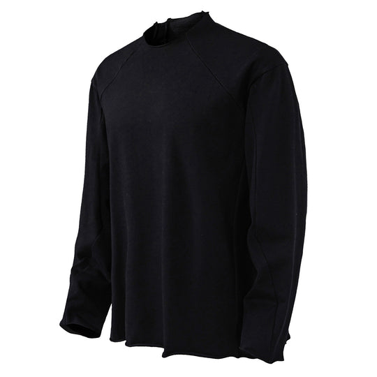 Herren lässiges Langarmshirt mit modernem Schnitt und atmungsaktiver Baumwollqualität EB
