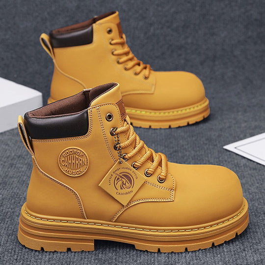 Damen Robuste Arbeitsboots mit verstärktem Knöchel und rutschfester Sohle EB