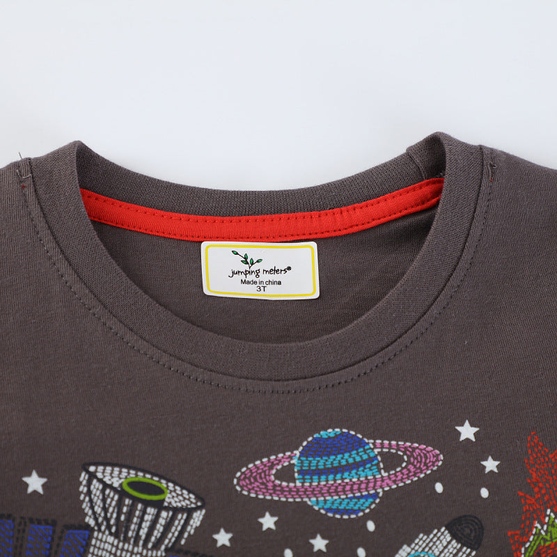 Jungen T-Shirt mit aufregendem Weltraum-Motiv EB