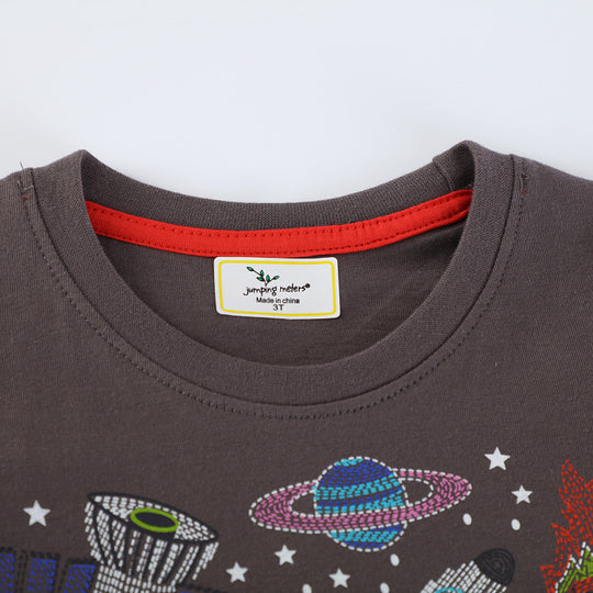 Jungen T-Shirt mit aufregendem Weltraum-Motiv EB