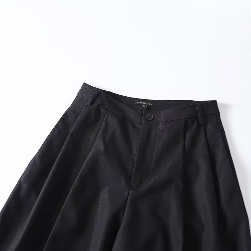Damen Weite Palazzo-Hose mit eleganter Schnittführung und feiner Textur EB