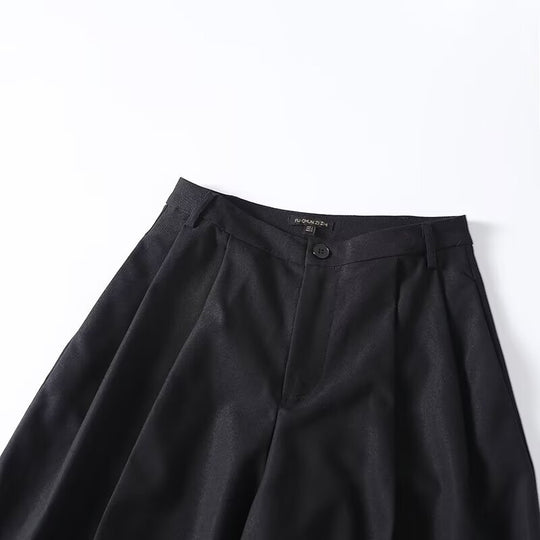 Damen Weite Palazzo-Hose mit eleganter Schnittführung und feiner Textur EB