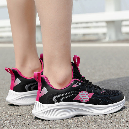Damen Laufschuhe mit stoßdämpfendem System und atmungsactivem Obermaterial EB